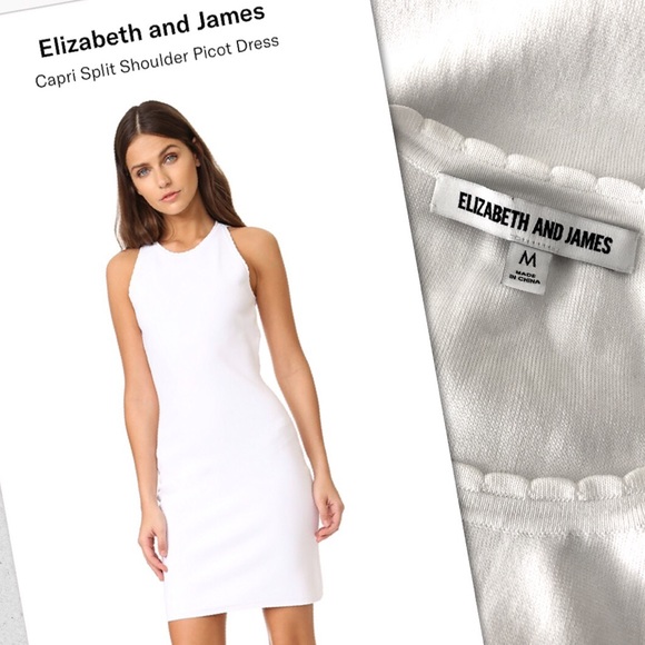 Elizabeth and James Capri Split Shoulder Picot - Picture 4 of 6